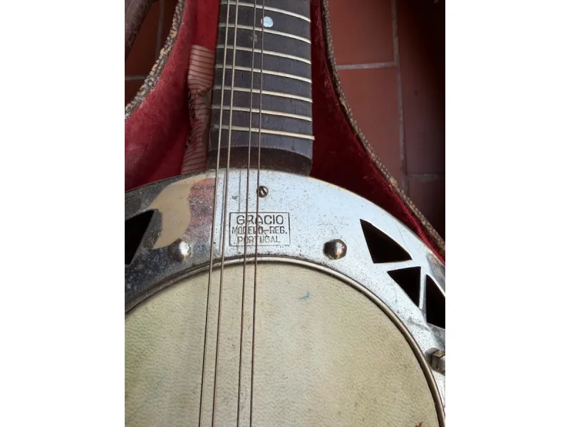 Banjo/Bandolim Marca Gracio Para Restaurar ano 1950