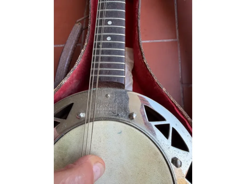 Banjo/Bandolim Marca Gracio Para Restaurar ano 1950