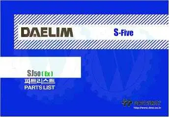 CATALOGO PEÇAS S-FIVE