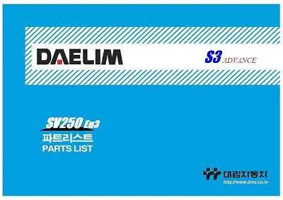 CATALOGO PEÇAS S3 250 FI